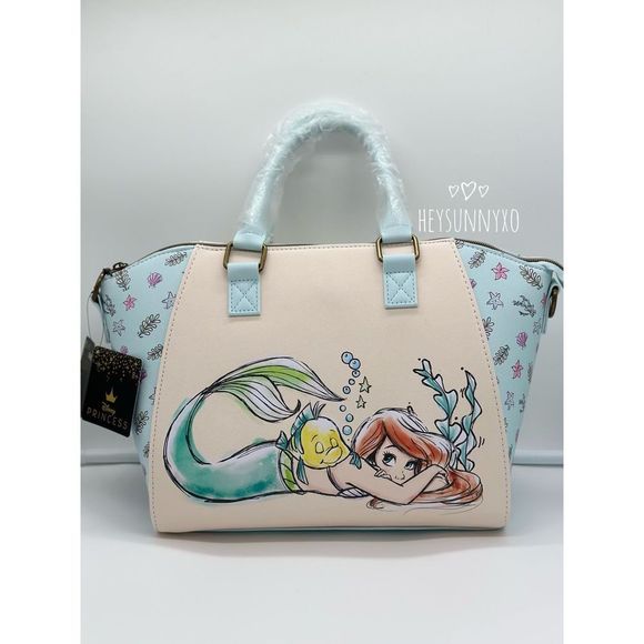 Loungefly Bags Loungefly Disney The Little Mermaid Ariel Flounder